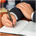 Ручка шариковая синяя 