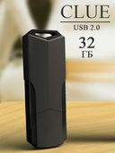 USB Flash Drive 32Gb SmartBuy Clue Black (SB32GBCLU-K) — фото, картинка — 1
