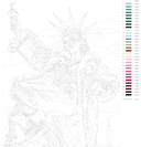 Картина по номерам 