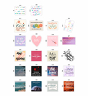 Набор виниловых наклеек 