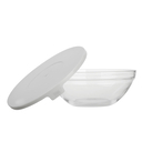 Набор салатников стеклянных (5 шт.; серый) — фото, картинка — 4