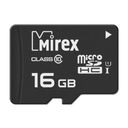 Карта памяти microSDHC UHS-I 16GB Mirex Class 10 (без адаптера) — фото, картинка — 1
