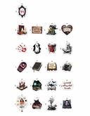 Набор виниловых наклеек 