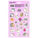 Наклейки бумажные 