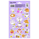 Наклейки бумажные 