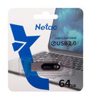 USB Flash Drive 64Gb Netac U278 (серебристый) — фото, картинка — 1