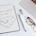 Ручка гелевая чёрная 