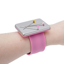Игольница магнитная на руку (светло-розовый) — фото, картинка — 2