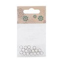 Кольцо соединительное для бижутерии (5 мм; 18 шт.; серебро) — фото, картинка — 2