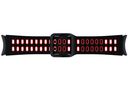 Ремешок Samsung Extreme Sport Band для Samsung Galaxy Watch4 (черно-красный) — фото, картинка — 2