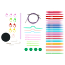 Набор съемных спиц для вязания (12 размеров) — фото, картинка — 1