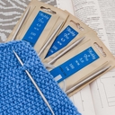 Набор круговых спиц для вязания (металл; 100 см; 3 шт.) — фото, картинка — 4