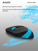 Мышь A4Tech Fstyler FG10 (чёрно-синяя) — фото, картинка — 14