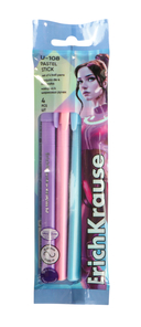 Набор ручек шариковых синих 