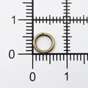 Кольцо соединительное для бижутерии (6 мм; 50 шт.; латунь) — фото, картинка — 1