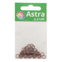 Кольцо соединительное для бижутерии (6 мм; 50 шт.; медь) — фото, картинка — 3