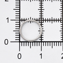 Кольцо соединительное для бижутерии (10 мм; 50 шт.; никель) — фото, картинка — 1