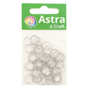 Кольцо соединительное для бижутерии (10 мм; 50 шт.; никель) — фото, картинка — 3