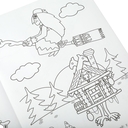 Приключения домовёнка. Домовенок Кузя. Раскраска — фото, картинка — 1