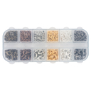 Набор фурнитуры для украшений (6 цветов) — фото, картинка — 1