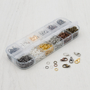 Набор фурнитуры для украшений (6 цветов) — фото, картинка — 2