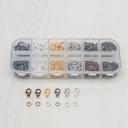 Набор фурнитуры для украшений (6 цветов) — фото, картинка — 3