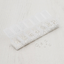 Набор фурнитуры для украшений (серебро) — фото, картинка — 1