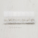 Набор фурнитуры для украшений (серебро) — фото, картинка — 2