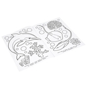 Подводный мир. Раскраска — фото, картинка — 2