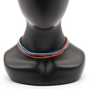 Набор шнурков для украшений (6 шт.; сине-оранжевый) — фото, картинка — 1