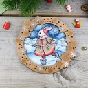 Набор для вышивания на деревянной основе 