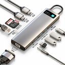 USB-хаб Baseus Metal Gleam Series 11-in-1 Type-C Docking Station — фото, картинка — 2