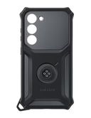 Чехол Samsung Leather Case для Samsung Galaxy S23 (титан) — фото, картинка — 1