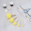 Губки-спонжи художественные для рисования (5 шт.) — фото, картинка — 3