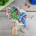 Набор для вышивания на пластиковой канве 