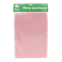 Фетр листовой мягкий (20х30 см; бежево-розовый; 10 листов) — фото, картинка — 1