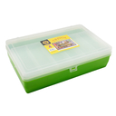 Коробка двухъярусная для хранения мелочей (салатовый) — фото, картинка — 1