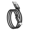 Кабель Hoco X89 Wind USB – Type-C (1 м; черный) — фото, картинка — 2