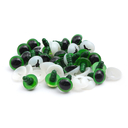 Глазки для игрушек (16 мм; 24 шт.; зеленый) — фото, картинка — 1
