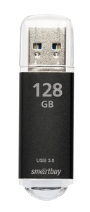 USB Flash Drive 128GB SmartBuy V-Cut Black (SB128GBVC-K3) — фото, картинка — 1