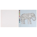 Раскраска. Квест по цвету. Зоопарк — фото, картинка — 2