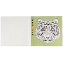 Раскраска. Квест по цвету. Зоопарк — фото, картинка — 1