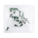 Глазки для игрушек (8 мм; 24 шт.; зеленый) — фото, картинка — 3