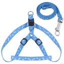 Шлея с поводком (35-50 см; поводок 1,8 м) — фото, картинка — 1