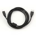 Кабель Cablexpert USB2.0 AM-BM (1,8 м; черный) — фото, картинка — 2