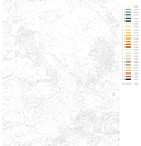 Картина по номерам с золотыми красками 
