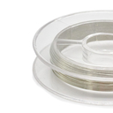 Проволока медная для рукоделия (0,3 мм х 10 м; серебро) — фото, картинка — 1