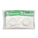 Проволока медная для рукоделия (0,3 мм х 10 м; серебро) — фото, картинка — 3